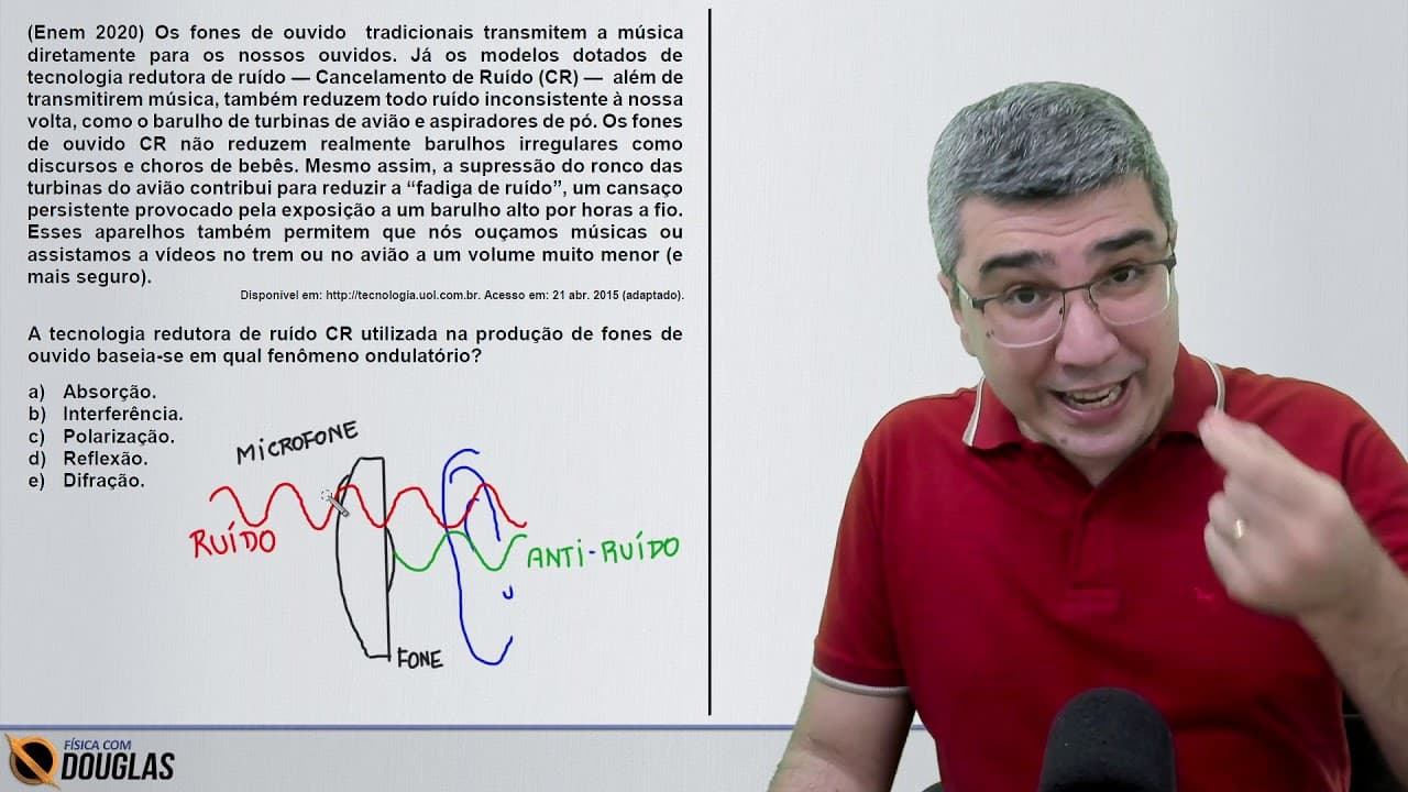 Thumbnail: Enem 2020 e o fone de ouvido com cancelamento de ruído