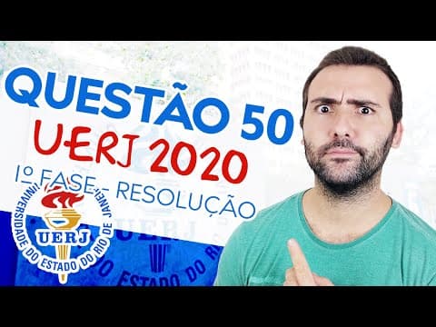 Thumbnail da aula: UERJ 2020 - QUESTÃO 50 DE GEOGRAFIA - RESOLUÇÃO 1° EXAME DE QUALIFICAÇÃO