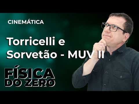 Thumbnail da aula: MOVIMENTO UNIFORMEMENTE VARIADO - Parte 2 | CINEMÁTICA - Aula 5 FÍSICA DO ZERO | Professor Boaro