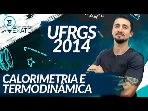 Thumbnail da aula: RESOLVIDA - (UFRGS – 2014) O Gráfico representa, em um processo isobárico, a variação em função d...