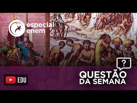 Thumbnail da aula: Ouro na América no ENEM  | América Espanhola