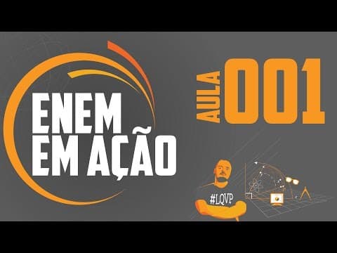 Thumbnail da aula: ENEM em AÇÃO - Física #01 (principais habilidades cobradas na prova de Física)