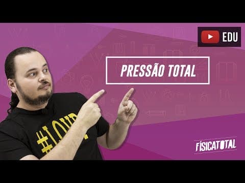 Thumbnail da aula: Pressão absoluta (total) | hidrostática | Física em Questões 077