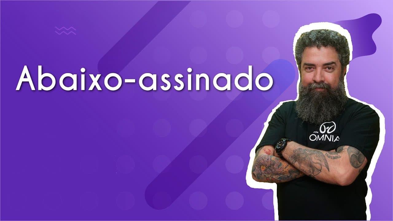 Thumbnail: Abaixo-assinado | gêneros textuais - Brasil Escola