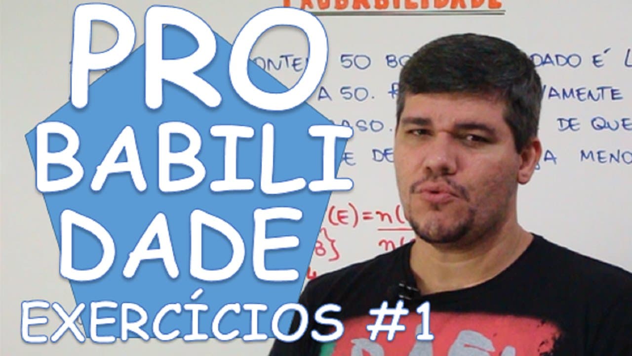 Thumbnail: PROBABILIDADES: EXERCÍCIOS #1