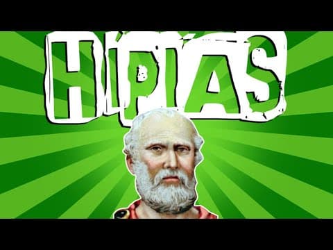 Thumbnail da aula: HÍPIAS DE ÉLIS O SOFISTA POLÍMATA DA GRÉCIA CLÁSSICA
