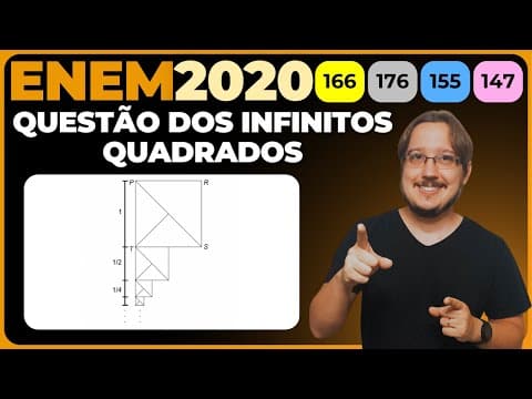 Thumbnail da aula: ENEM 2020 || Sequências || O artista gráfico holandês Maurits Cornelius Escher criou belíssimas