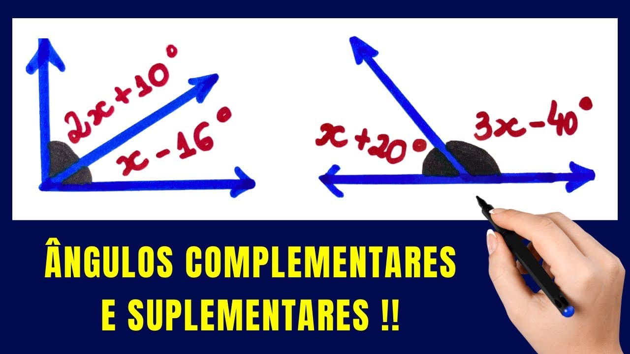 Thumbnail: 🤯😱QUAL A MEDIDA DOS ÂNGULOS ??? Matemática básica todo dia.📚🚀