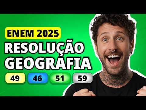 Thumbnail da aula: ENEM 2025 GEOGRAFIA – Questão 49 | Macedônia do Norte Acordo entra em vigor e país muda oficialmente