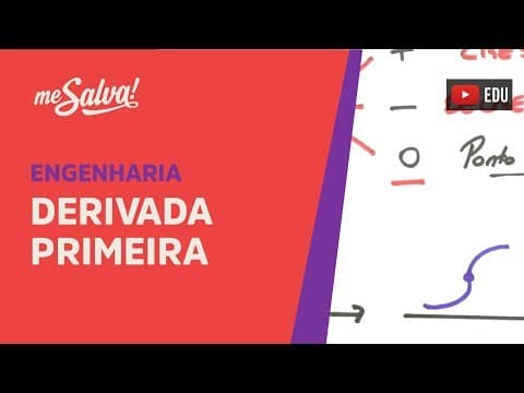 Thumbnail da aula: Me Salva! DER14 - Derivada primeira