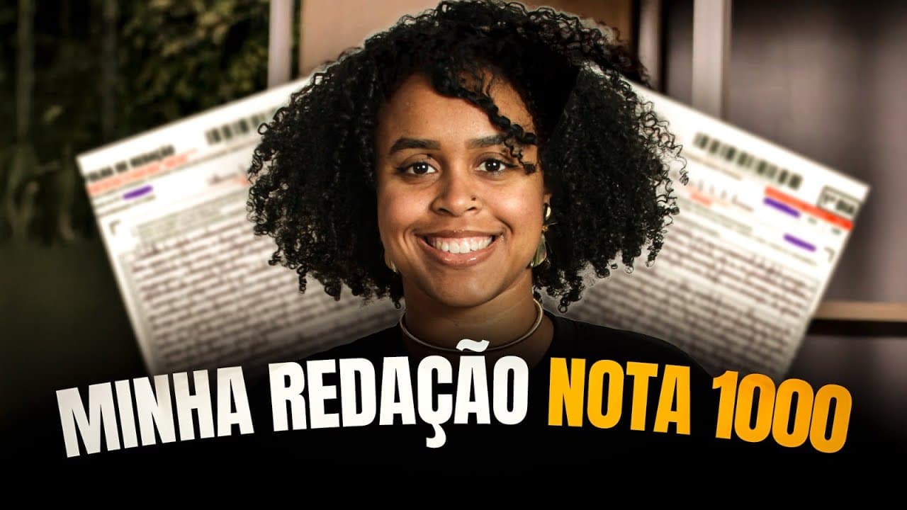 Thumbnail: Analisando a minha redação nota 1000 | ProEnem