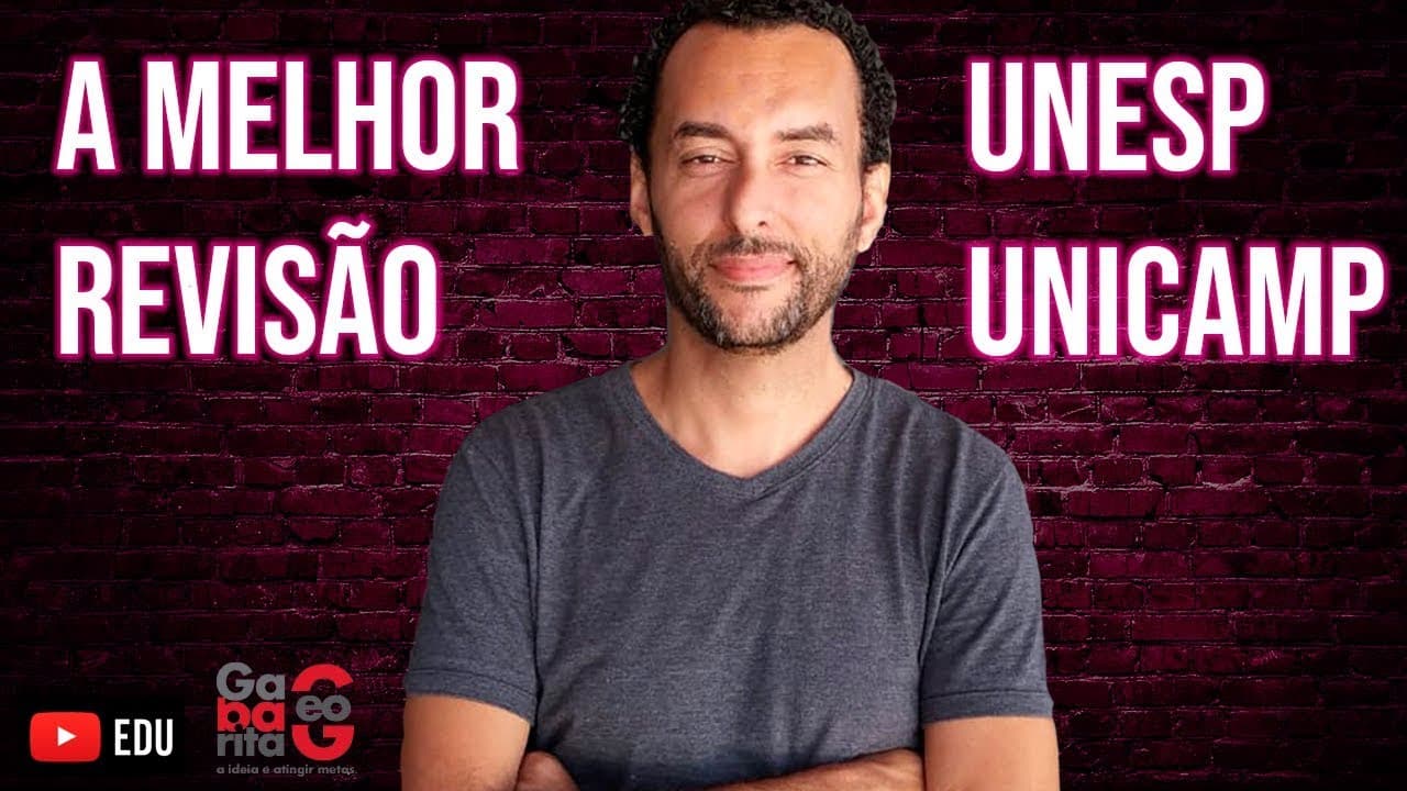 Thumbnail: AO VIVO | REVISÃO UNICAMP E UNESP 2020 - GEOGRAFIA