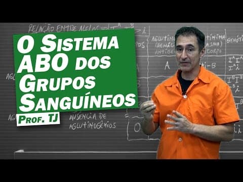 Thumbnail da aula: Biologia - Sistema ABO dos grupos sanguíneos