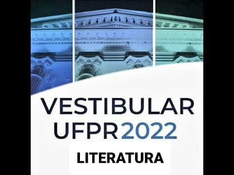 Thumbnail da aula: Resolução - Vestibular UFPR 2022 - Literatura