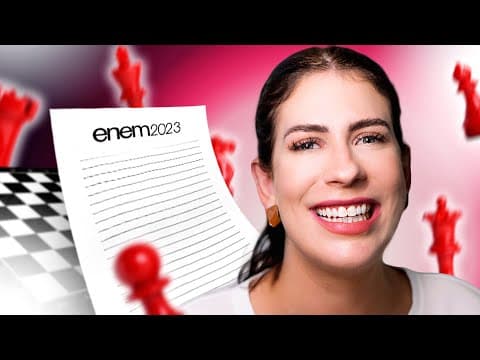 Thumbnail da aula: ESTRATÉGIAS INFALÍVEIS para a nota 1000 na REDAÇÃO | ENEM 2023