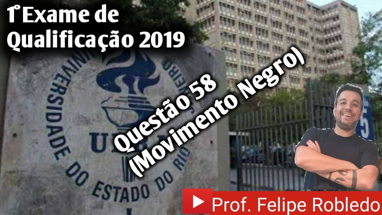 Thumbnail: Aula de História: 1° Exame de qualificação (2019)