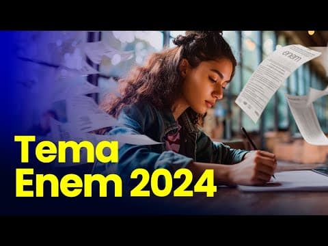 Thumbnail da aula: Redação ENEM 2024: "Desafios para a valorização da herança africana no Brasil" | ANÁLISE COMPLETA