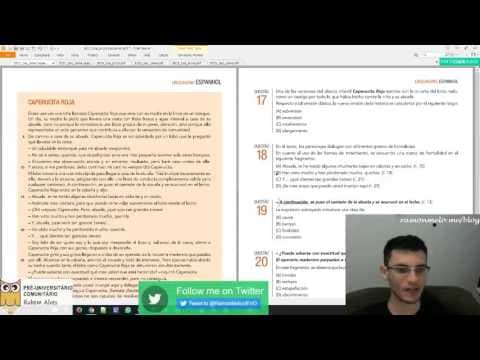 Thumbnail da aula: Dicas para a prova de Espanhol do Exame de Qualificação do Vestibular Estadual 2017
