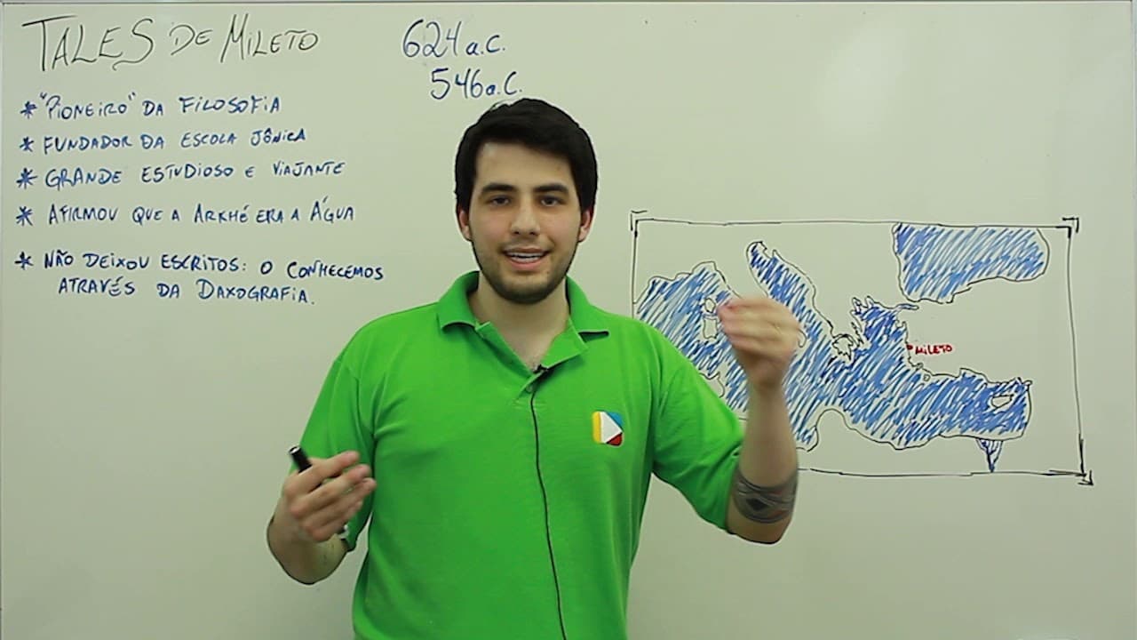 Thumbnail: Filosofia - Tales de Mileto: o início da Filosofia