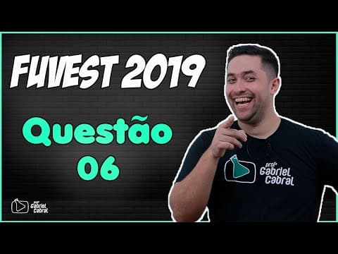 Thumbnail da aula: FUVEST DISCURSIVA: Química 2019