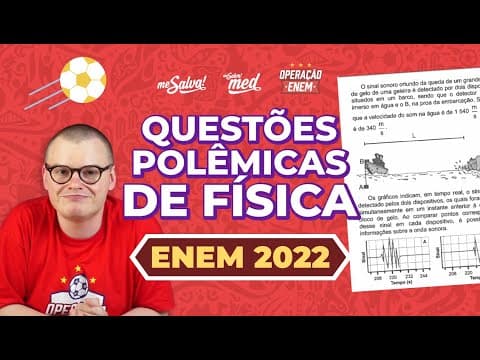 Thumbnail da aula: Resumo da prova de física no ENEM 2022 - #mesalvanoenem