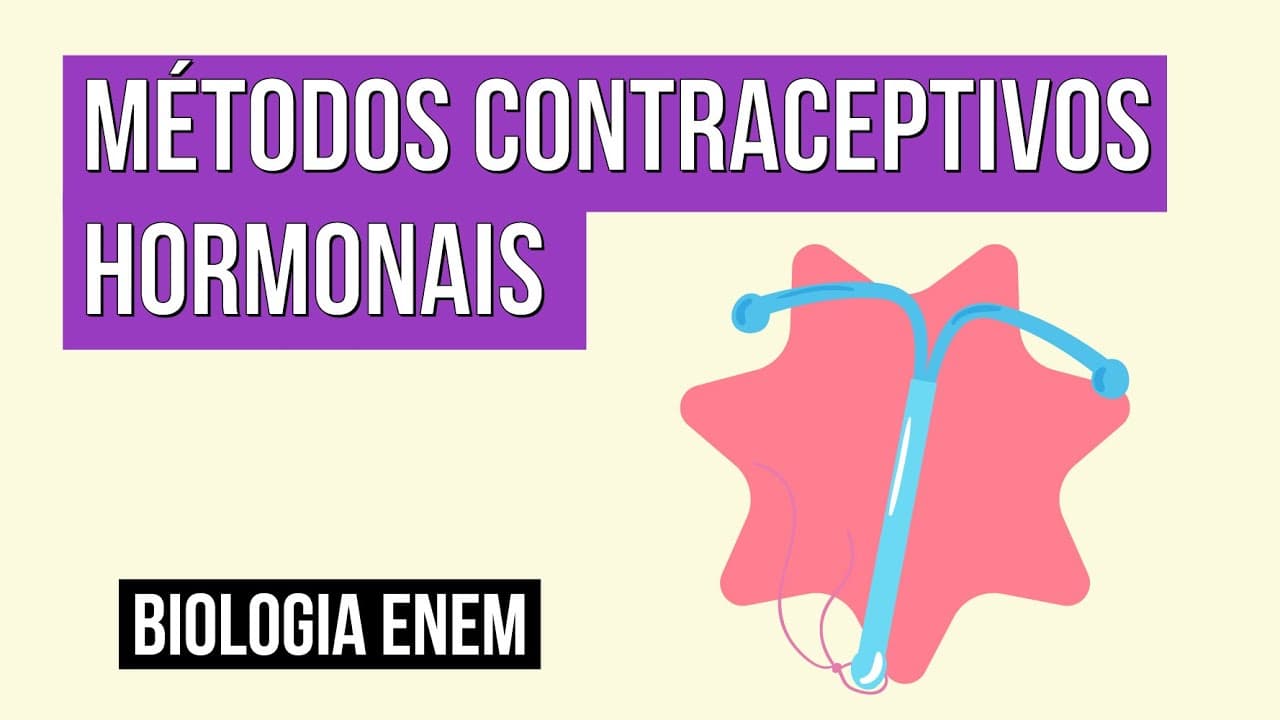 Thumbnail: MÉTODOS CONTRACEPTIVOS HORMONAIS | Biologia para o Enem | Cláudia de Souza Aguiar