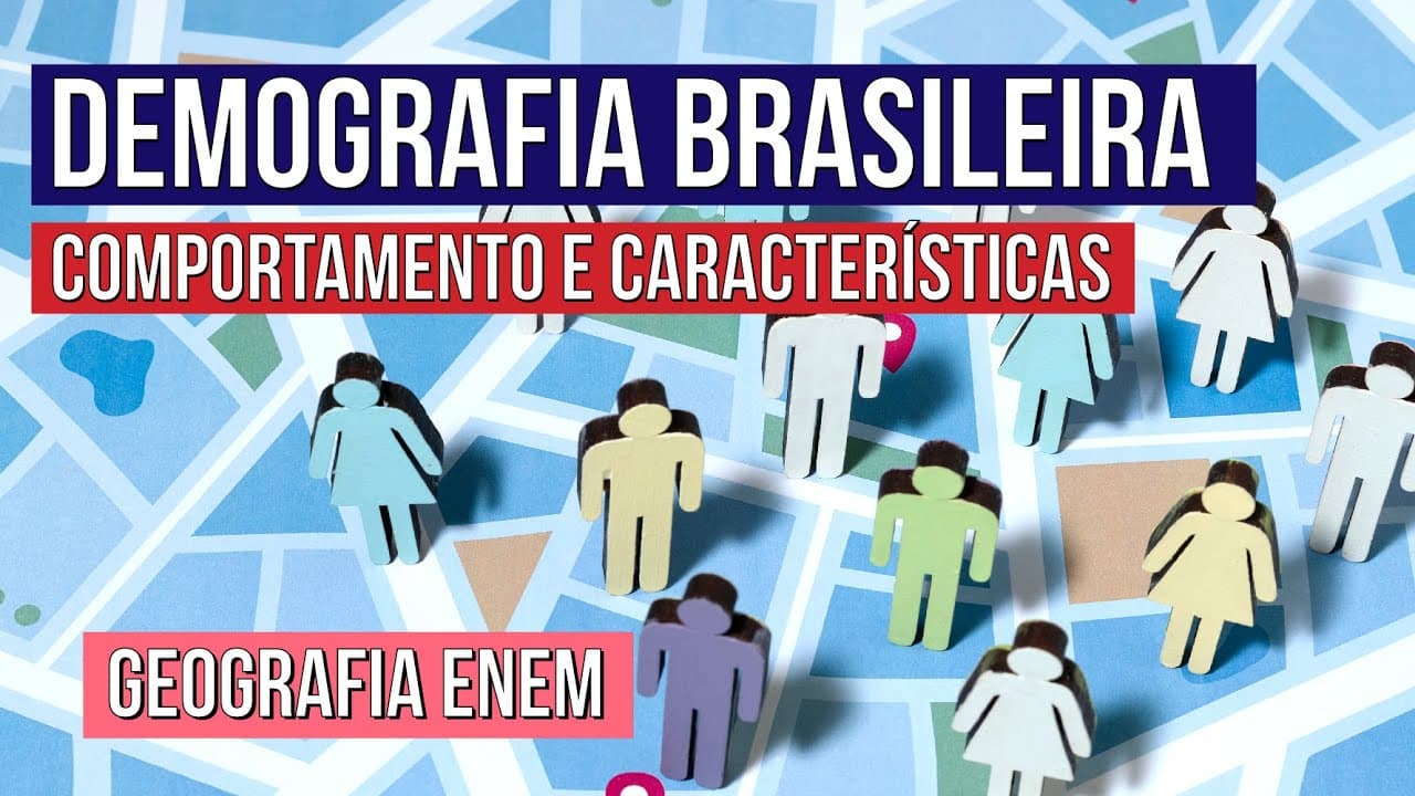 Thumbnail: DEMOGRAFIA BRASILEIRA: comportamento e características | Geografia para o Enem | Eduardo