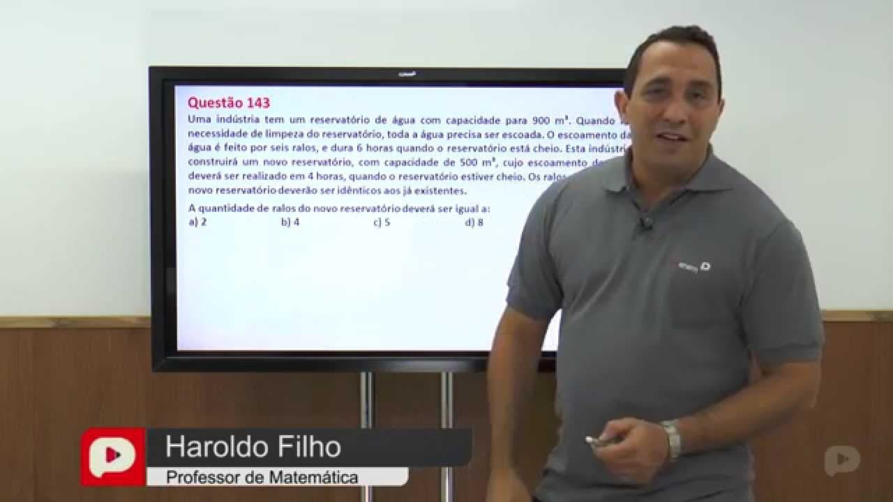 Thumbnail: Q.143-ENEM 2013-Matemática e suas tecnologias (Amarela)