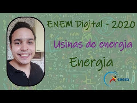 Thumbnail da aula: ENEM Digital 2020 - O custo de implantação de redes de transmissão aumenta linearmente com a distâ