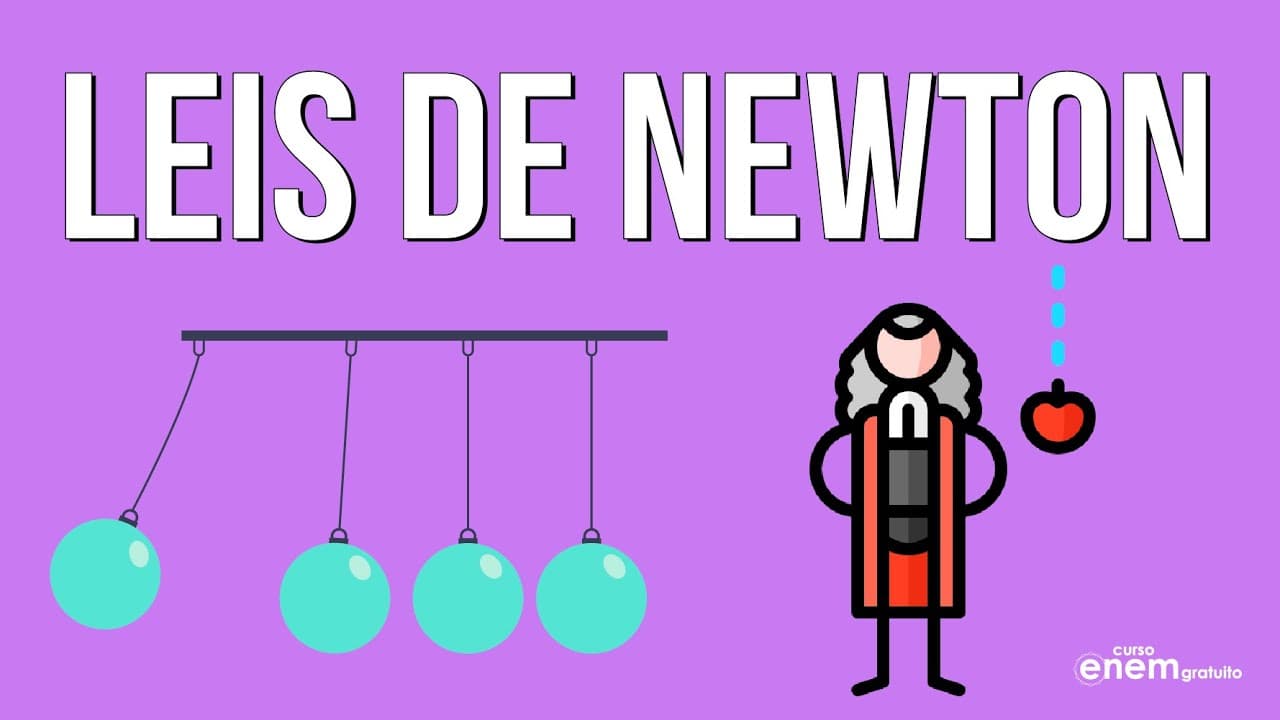 Thumbnail: AS TRÊS LEIS DE NEWTON | Resumo de Física para o Enem