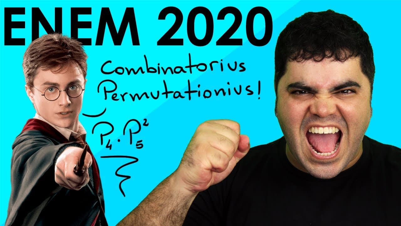 Thumbnail: 🧹 Questão 163 do HARRY POTTER do ENEM 2020 Matemática | Nos livros Harry Potter, um anagrama do nome