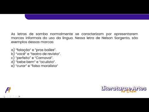 Thumbnail da aula: ENEM 2021 - Teoria Literária | Falso moralista. Você condena o que a moçada...