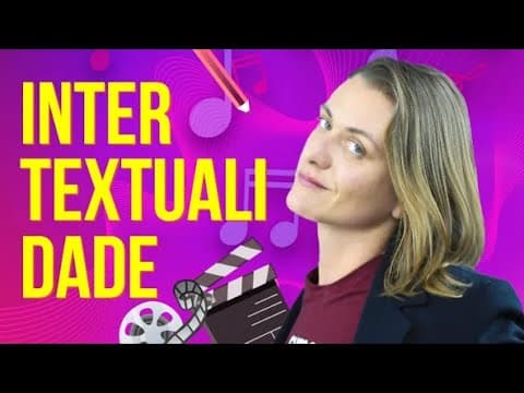 Thumbnail da aula: INTERTEXTUALIDADE: CONCEITO E TIPOS | Resumo de Literatura para o Enem