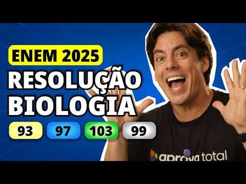 Thumbnail da aula: ENEM 2025 BIOLOGIA – Questão 93 | A produção de vacinas exige uma sequência de procedimentos, além