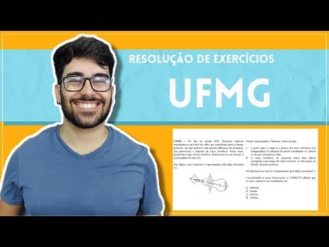 Thumbnail da aula: EXERCÍCIO DE QUÍMICA DA UFMG: EU AMEI ESSE EXERCÍCIO