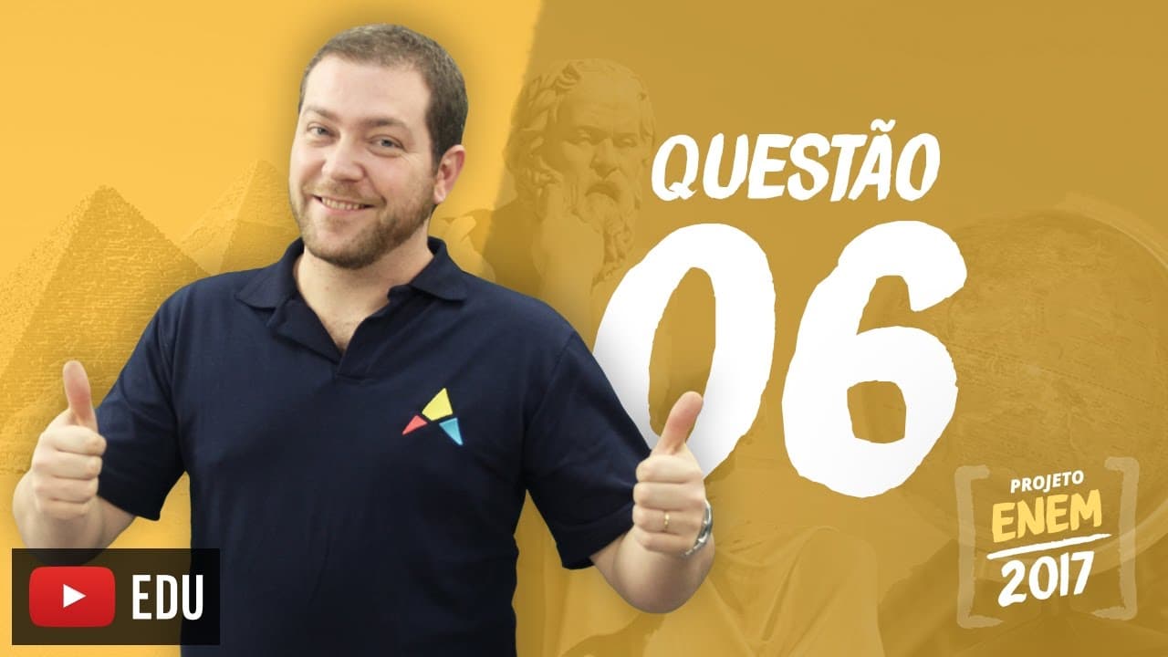 Thumbnail: Enem 2016 - Ciências Humanas | Questão 06 (Caderno Branco)