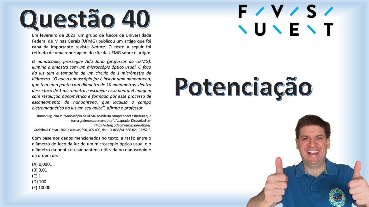 Thumbnail: Em fevereiro de 2021, um grupo de físicos da Universidade Federal de Minas Gerais UFMG publicou um a