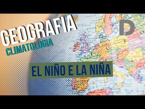 Thumbnail da aula: El Niño e La Niña  - Climatologia - Geografia - Preparatório Enem