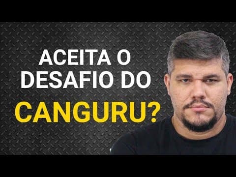 Thumbnail da aula: 🔺 Desafio de Matemática #1 -  Canguru de Matemática Brasil