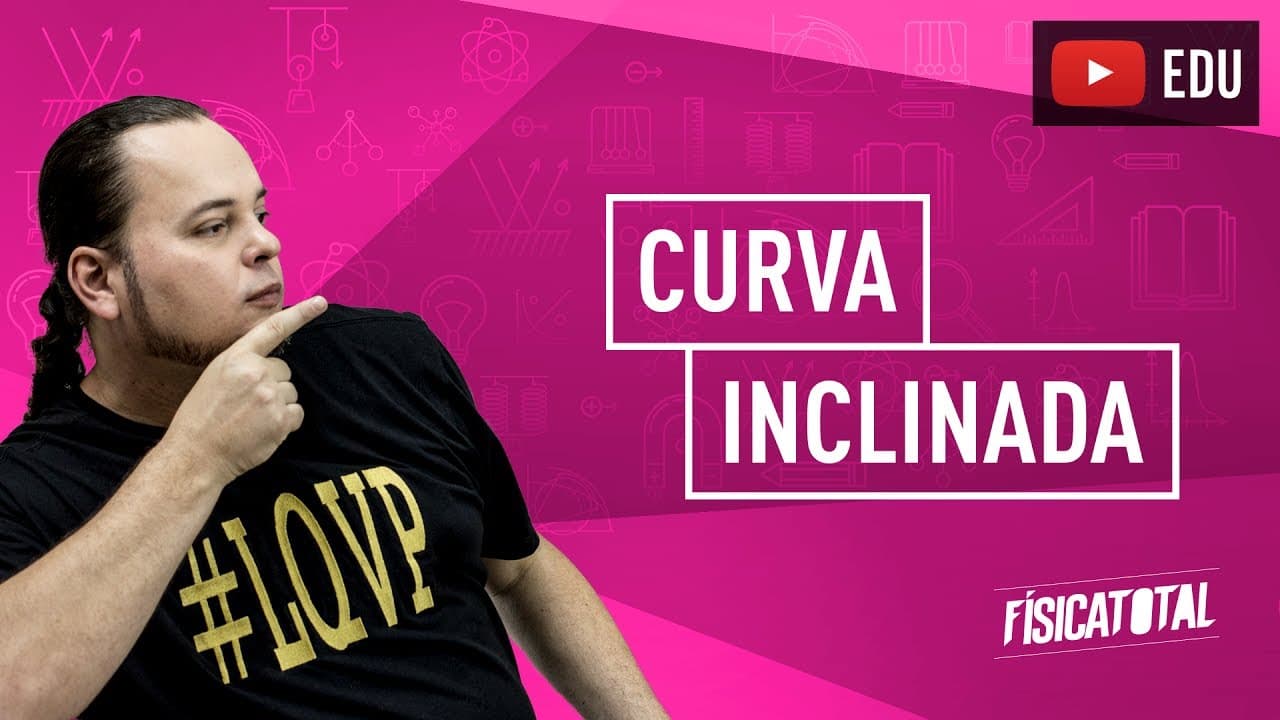 Thumbnail: Resultante Centrípeta | curva sobrelevada sem atrito | ENEM e vestibulares