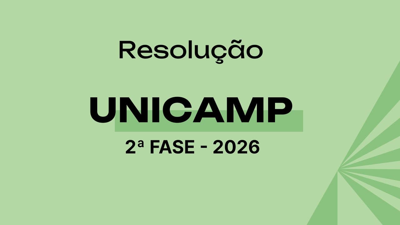 Thumbnail: Resolução UNICAMP 2026 - 2ª Fase (Física)