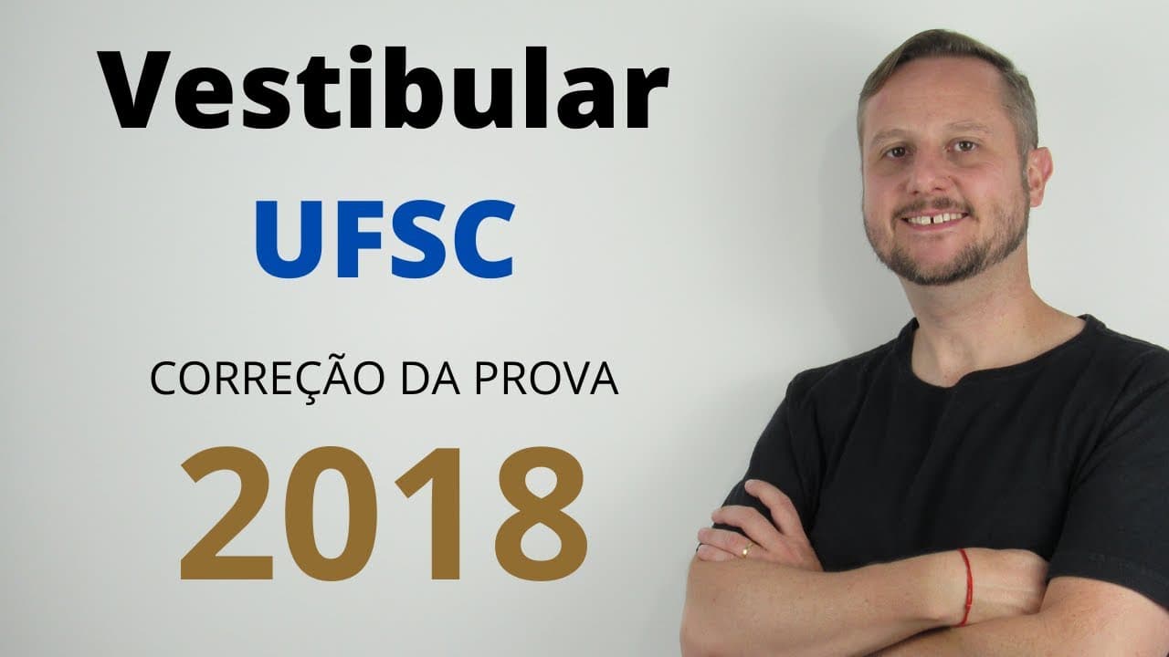 Thumbnail: Correção UFSC 2018 - História questão 01
