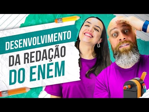 Thumbnail da aula: Parágrafo de DESENVOLVIMENTO na redação do Enem [Prof. Noslen]
