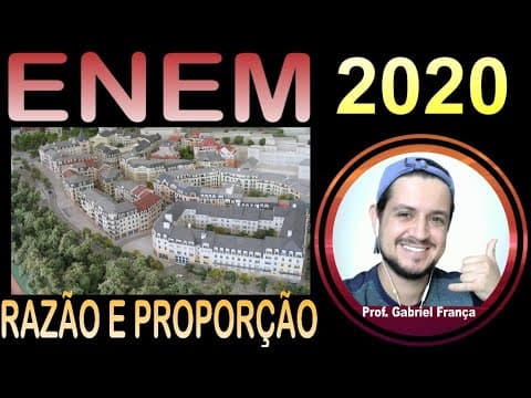 Thumbnail da aula: ENEM 2020 - PROPORÇÃO - A caixa-d’água de um edifício terá a forma de um paralelepípedo retângulo