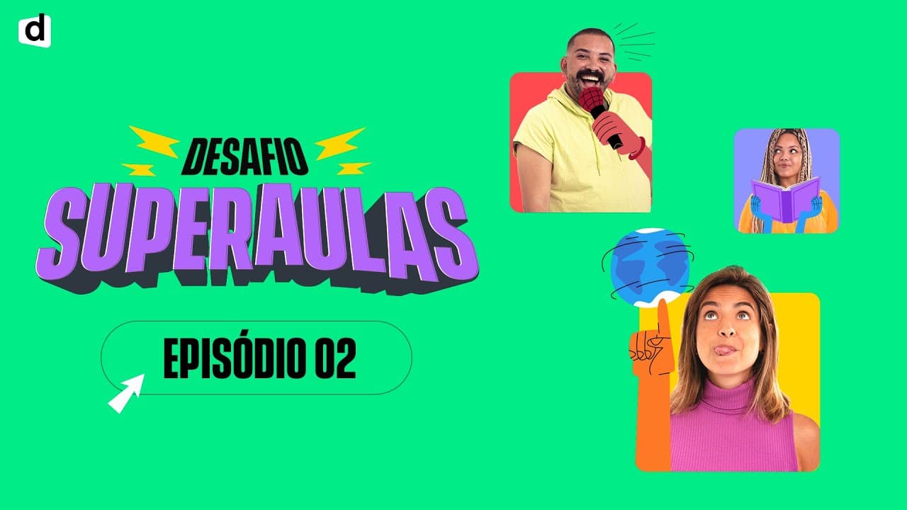 Thumbnail: 👩🍳 MODERNISMO NA LITERATURA - EDIÇÃO DESCOCHEF | DESAFIO SUPERAULAS ⚡