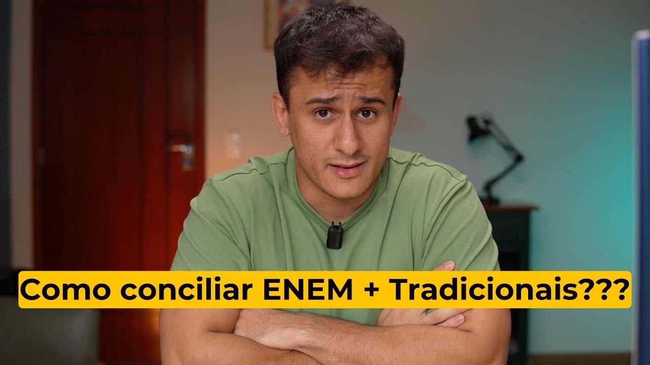 Thumbnail: Como surfar a NOVA ONDA dos VESTIBULARES TRADICIONAIS??