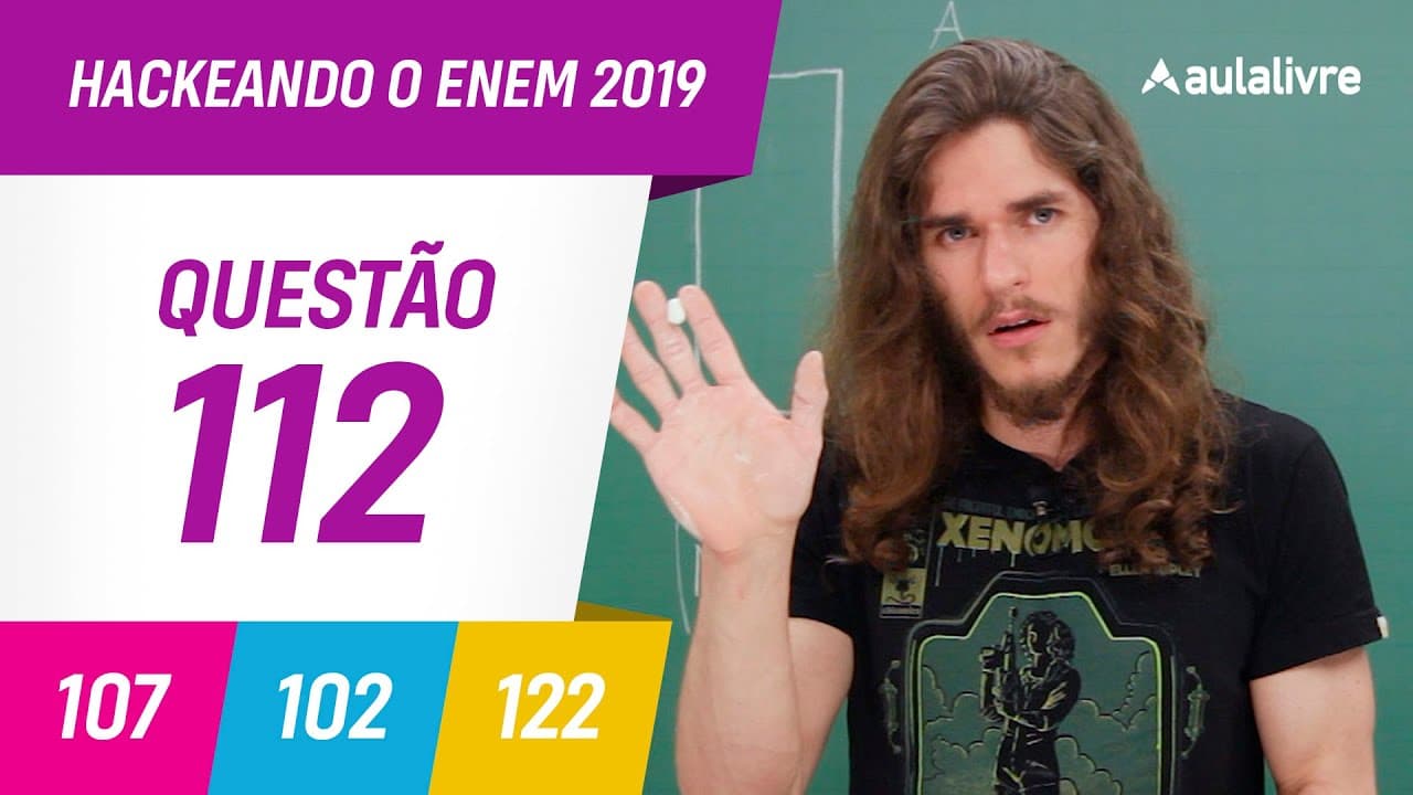 Thumbnail: Enem 2019 | Física: Calorimetria| Questão 112 (cinza)