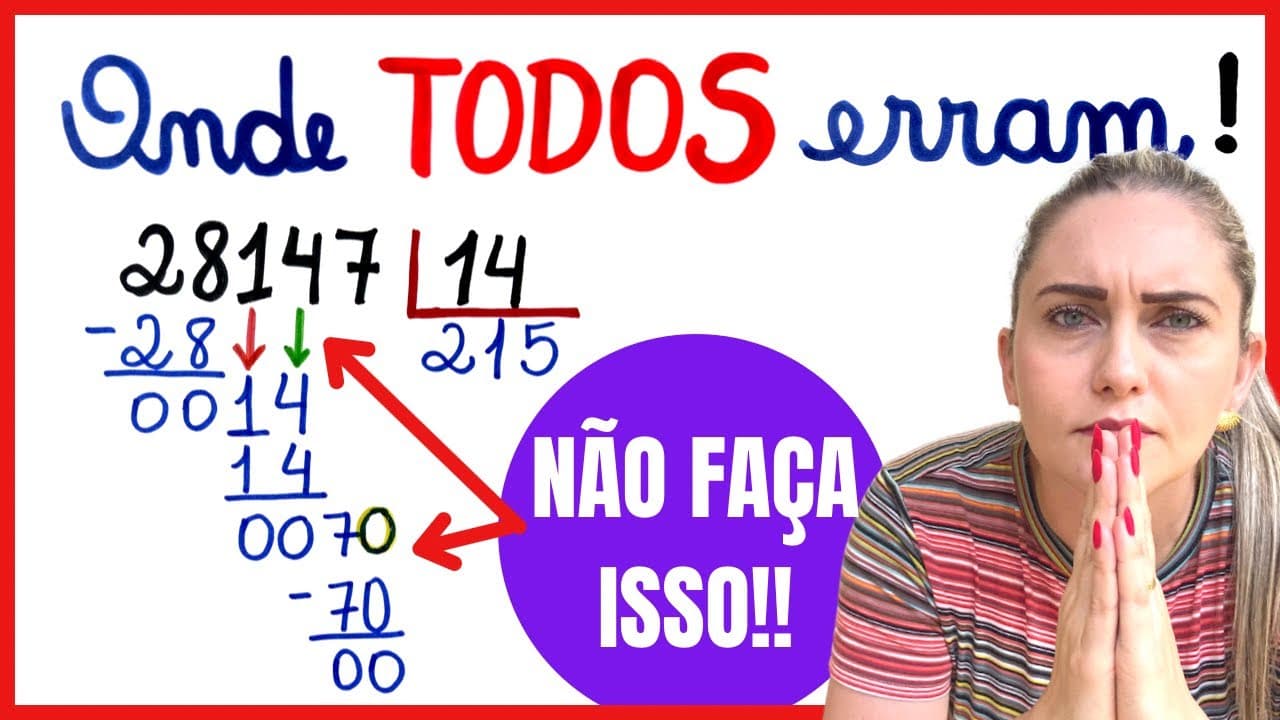 Thumbnail: DIVISÃO , ONDE TODOS ERRAM!! COM SUPER DICA!!