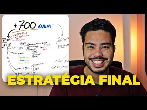Thumbnail da aula: Como garantir +700 no ENEM com uma estratégia simples!