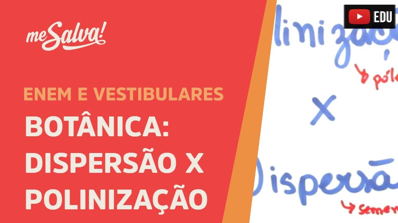 Thumbnail: Me Salva! BOT13 - Botânica - Dispersão versus polinização